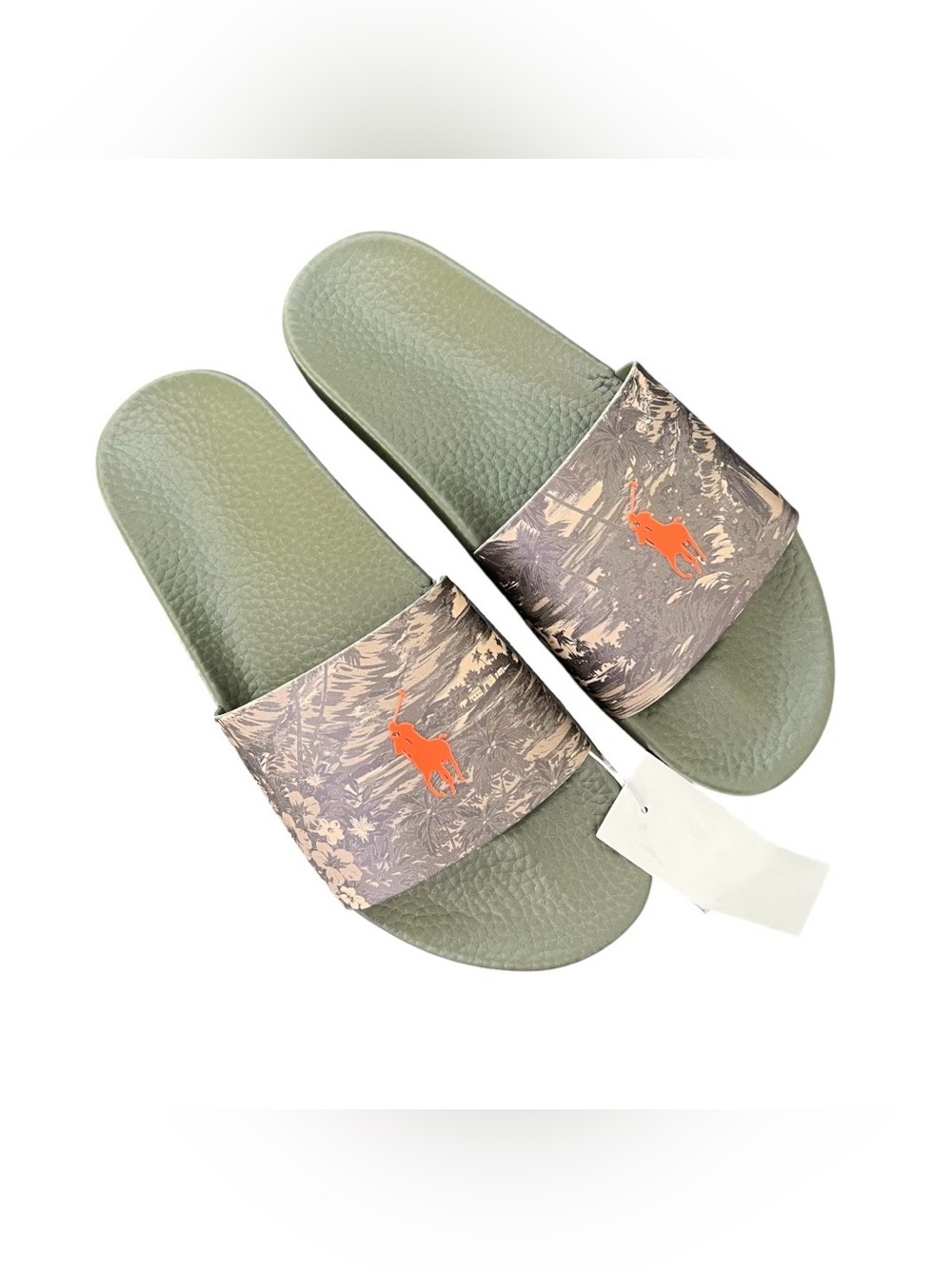 🖤New🖤 POLO RALPH LAUREN Printed Slides